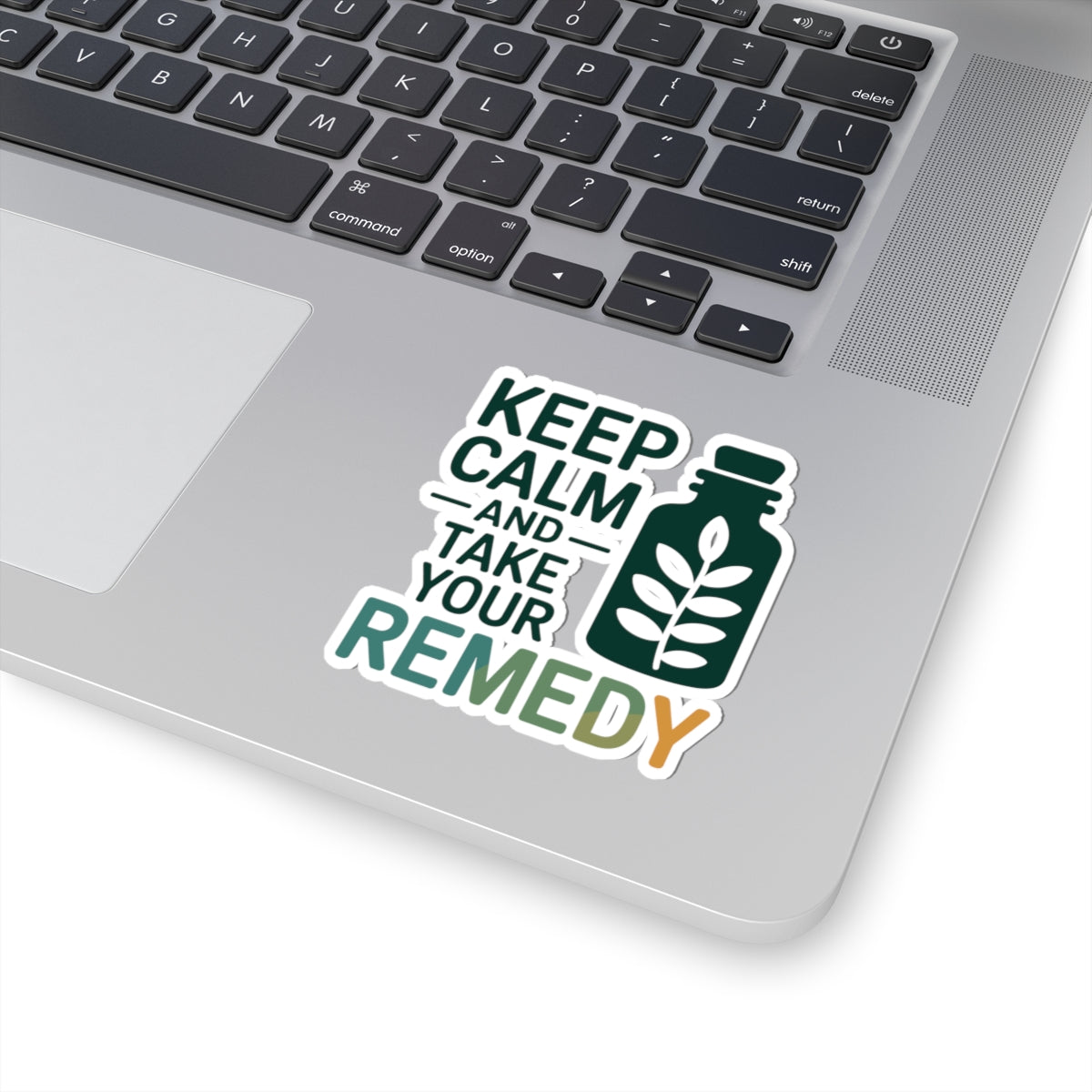 Homeopathy Reminder Sticker - Calm Healing Vinyl Decal for Homeopaths, Natural Medicine Users