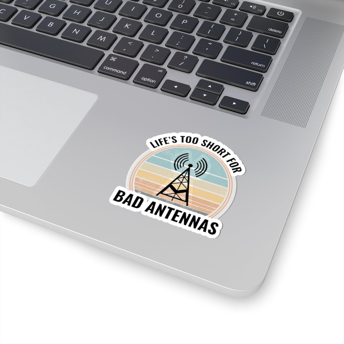 Amateur Ham Radio Operator Stickers Vinyl Decal - Antenna Enthusiasts & Signal Quality