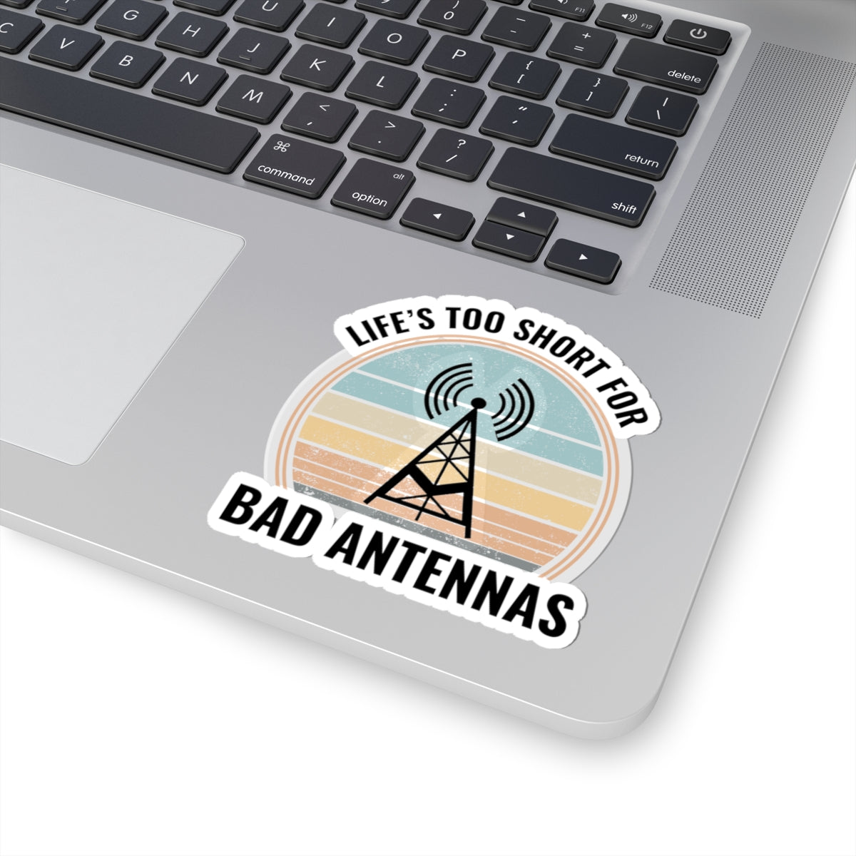 Amateur Ham Radio Operator Stickers Vinyl Decal - Antenna Enthusiasts & Signal Quality