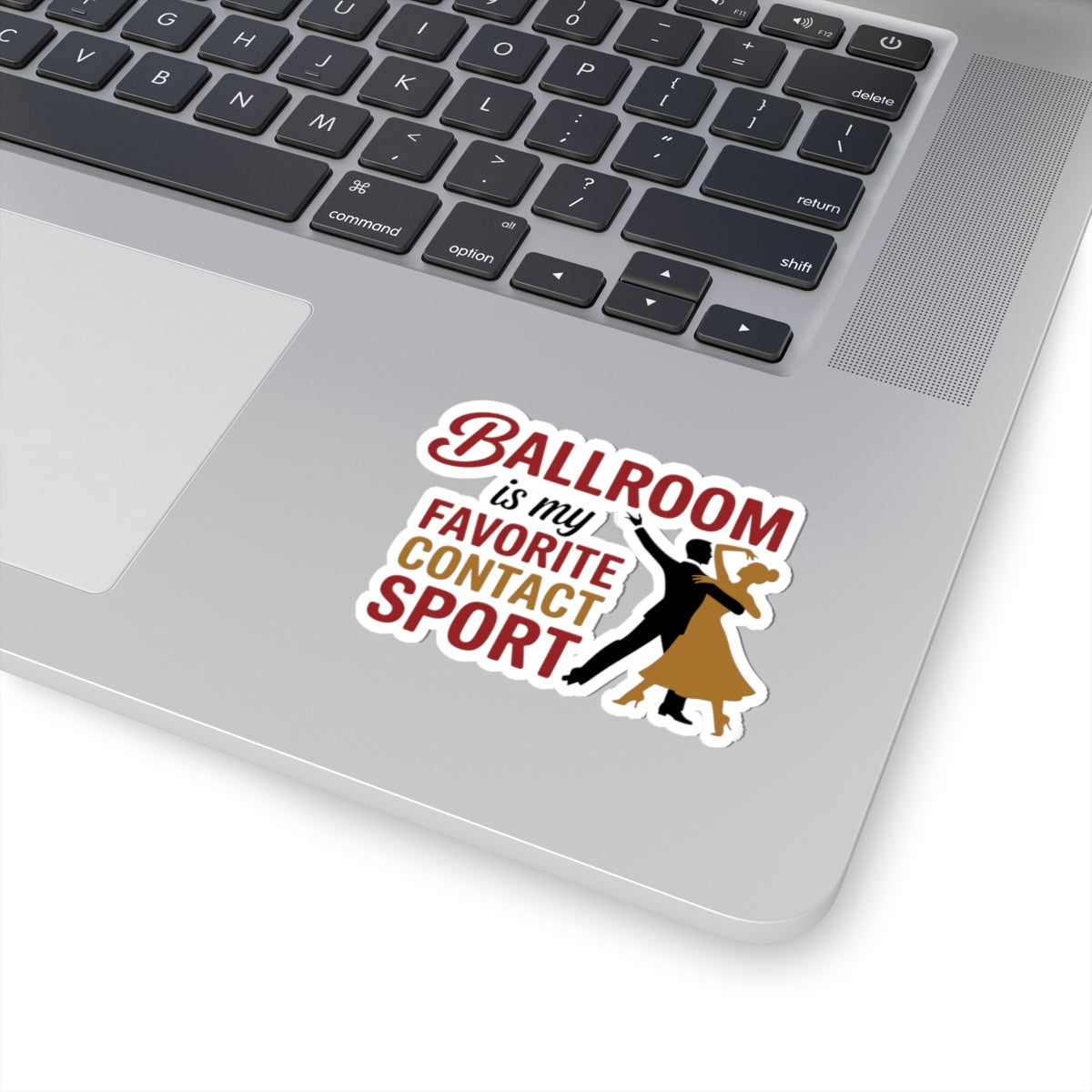 Ballroom Dance Sticker - Favorite Contact Sport Vinyl Decal for Dancers, Instructors, Partners, Studio Gear