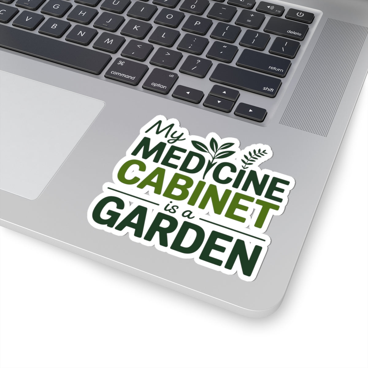 Naturopath Garden Medicine Sticker - Living Pharmacy Vinyl Decal for Naturopaths, Botanical Practitioners