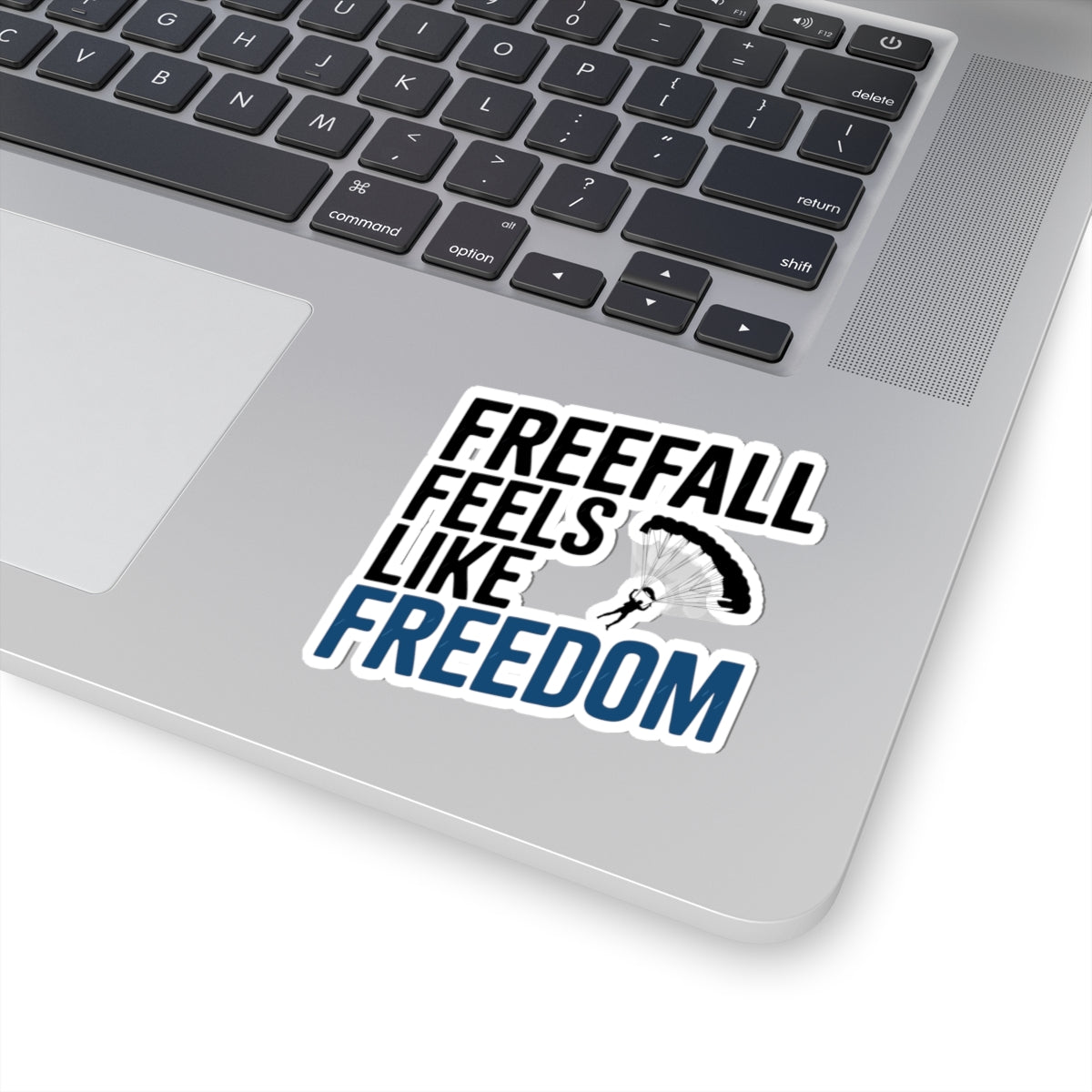 Base Jumping Sticker for Car Helmet – Minimalist Adventure Decal for Extreme Athletes Skydivers Thrill Seekers