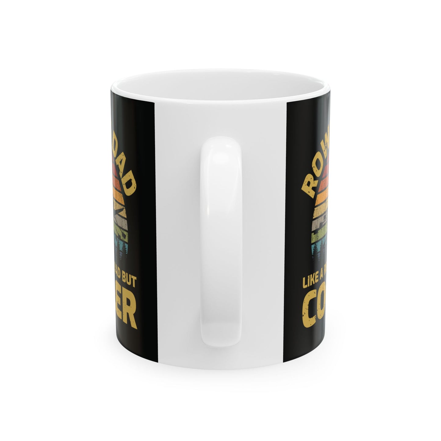 Rowing Mug Rowing Dad Parent Retro Water Sport Coffee Cup