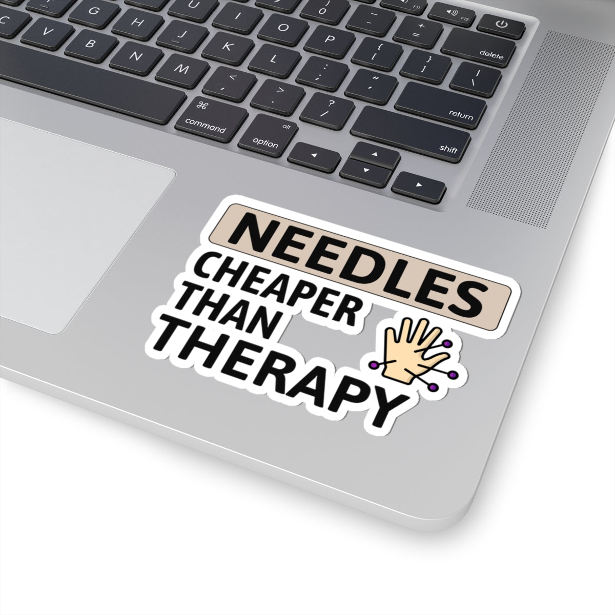 Acupuncture Humor Sticker - Affordable Therapy Vinyl Decal for Acupuncturists, TCM Practitioners