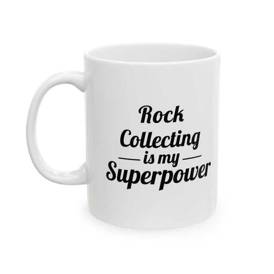 Geologist Mug - Rock Collecting Superpower Theme