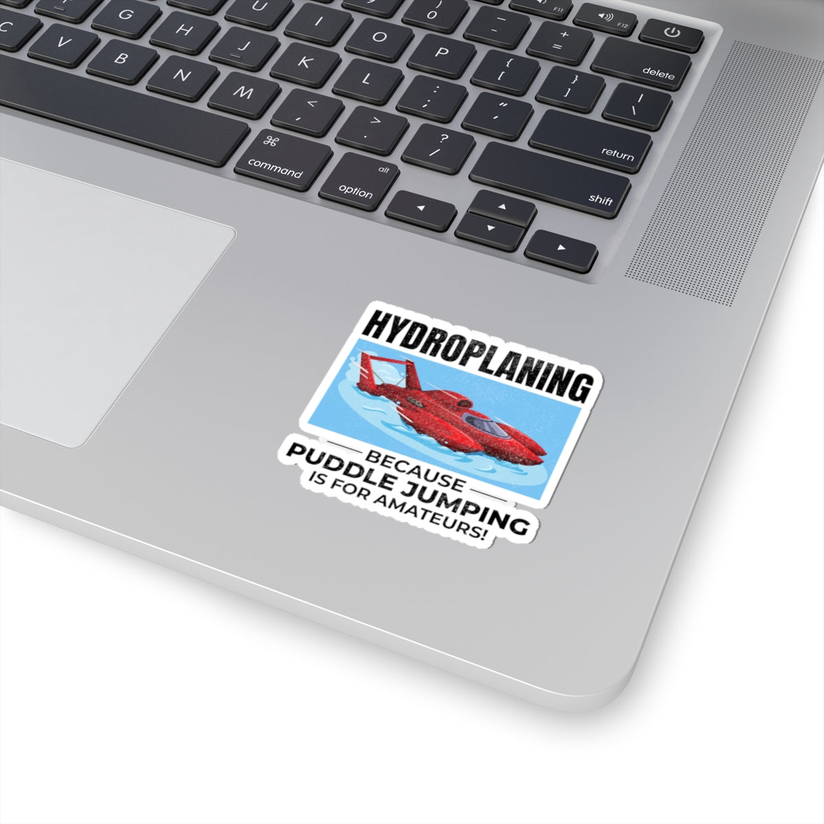 Hydroplaning Pro Sticker - Water Racing Vinyl Decal for Boat Racers & Marine Enthusiasts