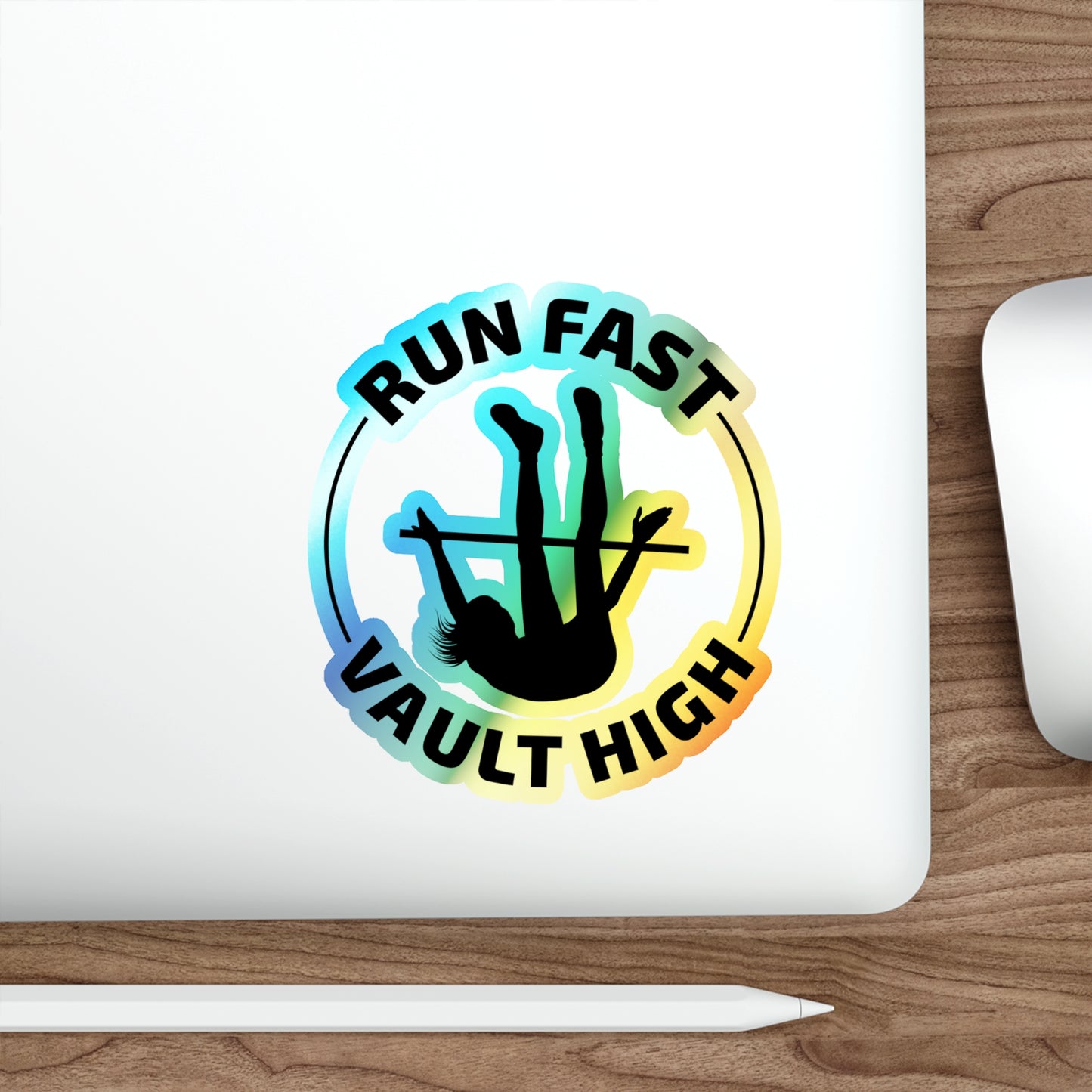 Stabhochspringer-Aufkleber – Sprint Jump Soar High Performance Aufkleber