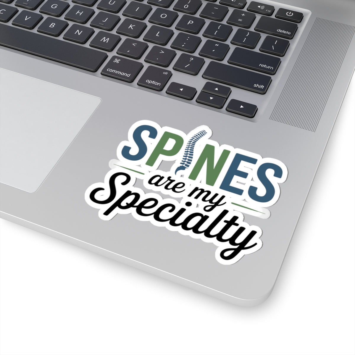 Spine Specialty Sticker - Chiropractic Expertise Vinyl Decal for Chiropractors, Doctors of Chiropractic