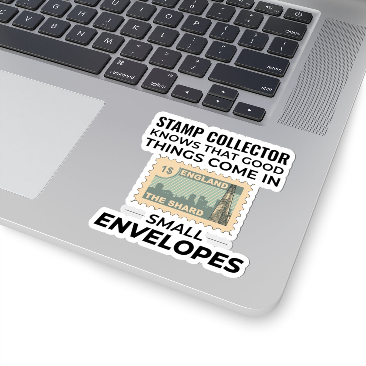 Stamp Collector Sticker - Philatelist Humor Vinyl Decal for Postal History Enthusiasts