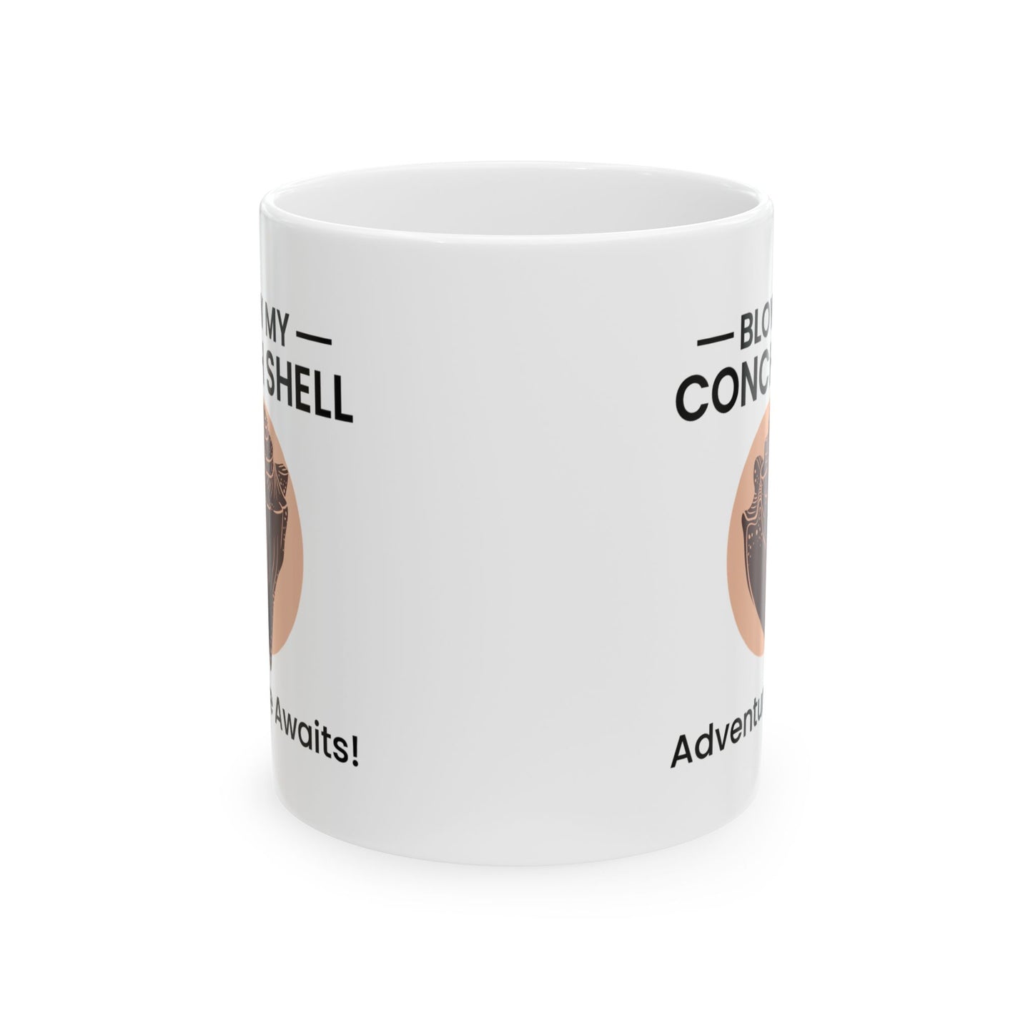 Conch Shell Mug for Adventurers and Island Explorers