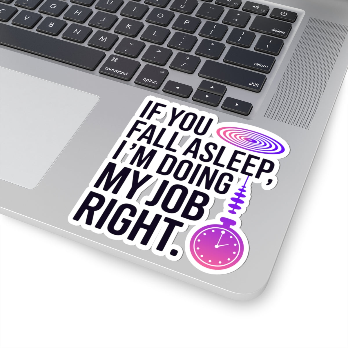 Hypnotist Success Sticker - Sleep as Achievement Vinyl Decal for Hypnotists, Trance Depth Experts