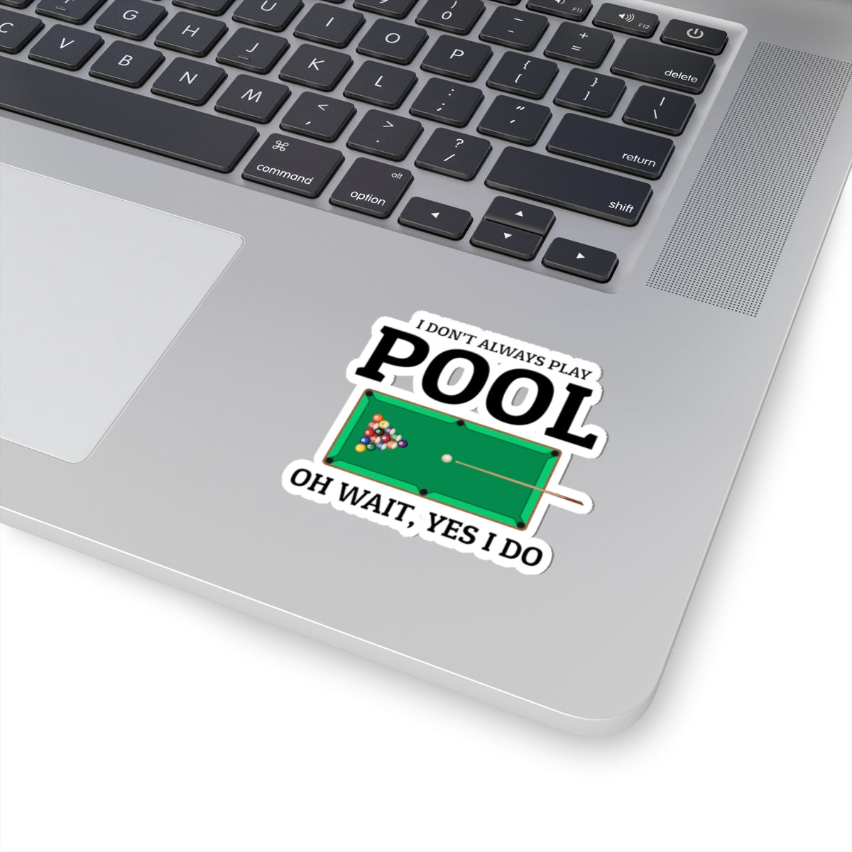 Billiards Addict Sticker - Cue Sports Vinyl Decal for Pool Hall Regulars & Home Gamers