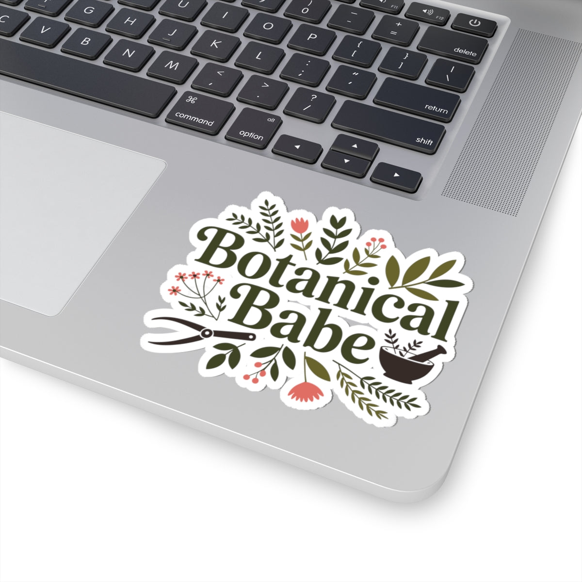 Herbalist Identity Sticker - Botanical Lover Vinyl Decal for Herbalists, Plant Enthusiasts