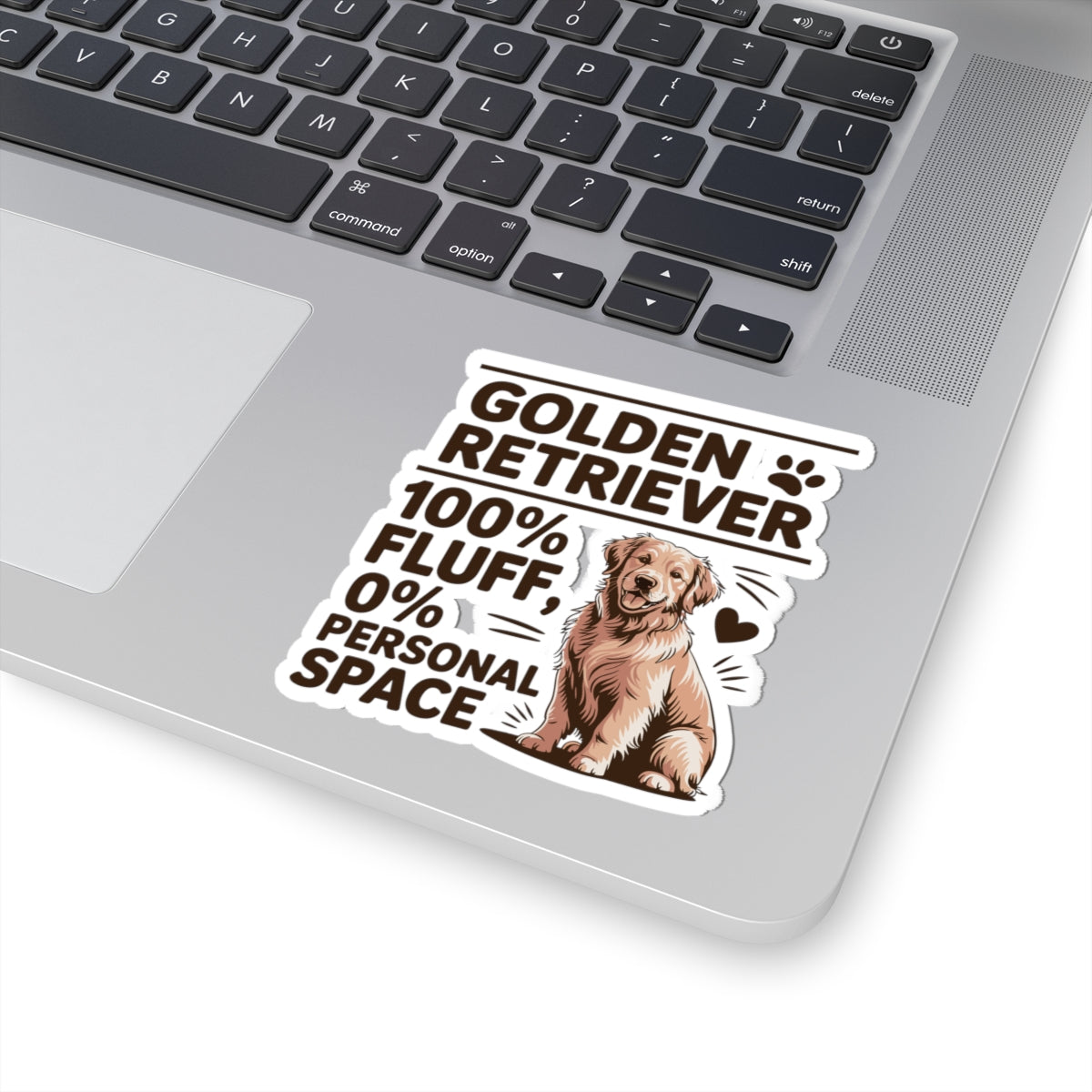 Golden Retriever Dog Sticker - Funny Pet Lover Vinyl Decal for Dog Owners Veterinarians Pet Enthusiasts