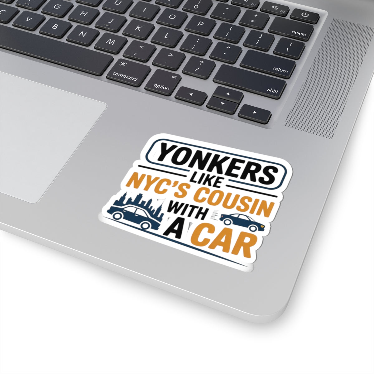 Yonkers Pride Sticker - NYC's Car-Owning Cousin Vinyl Decal for Suburban Hybrids