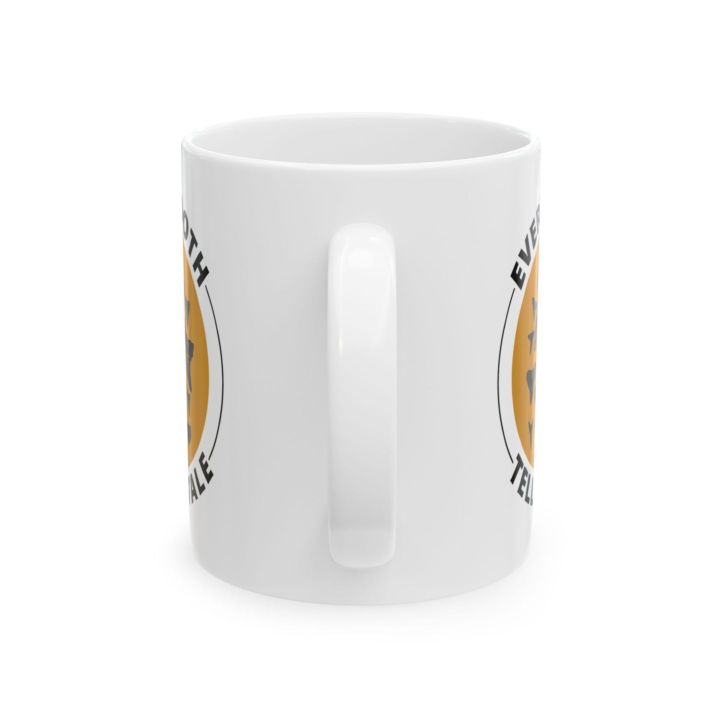 Shark Tooth Collector Mug - Fossil Hunting Ceramic Cup for Paleontology Fans
