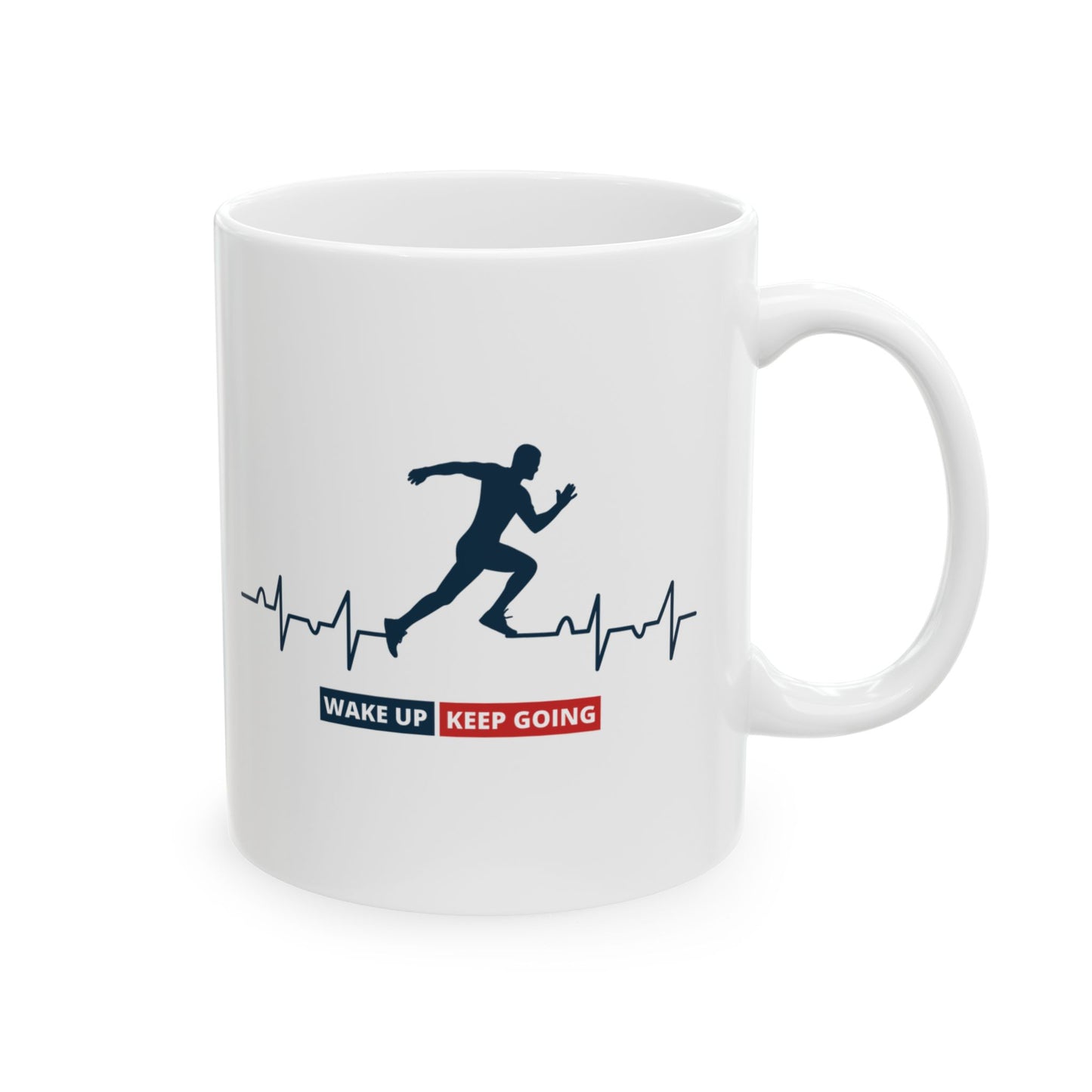 Running Mug - Runner Gift, Motivational Running Quote, Fitness Gift