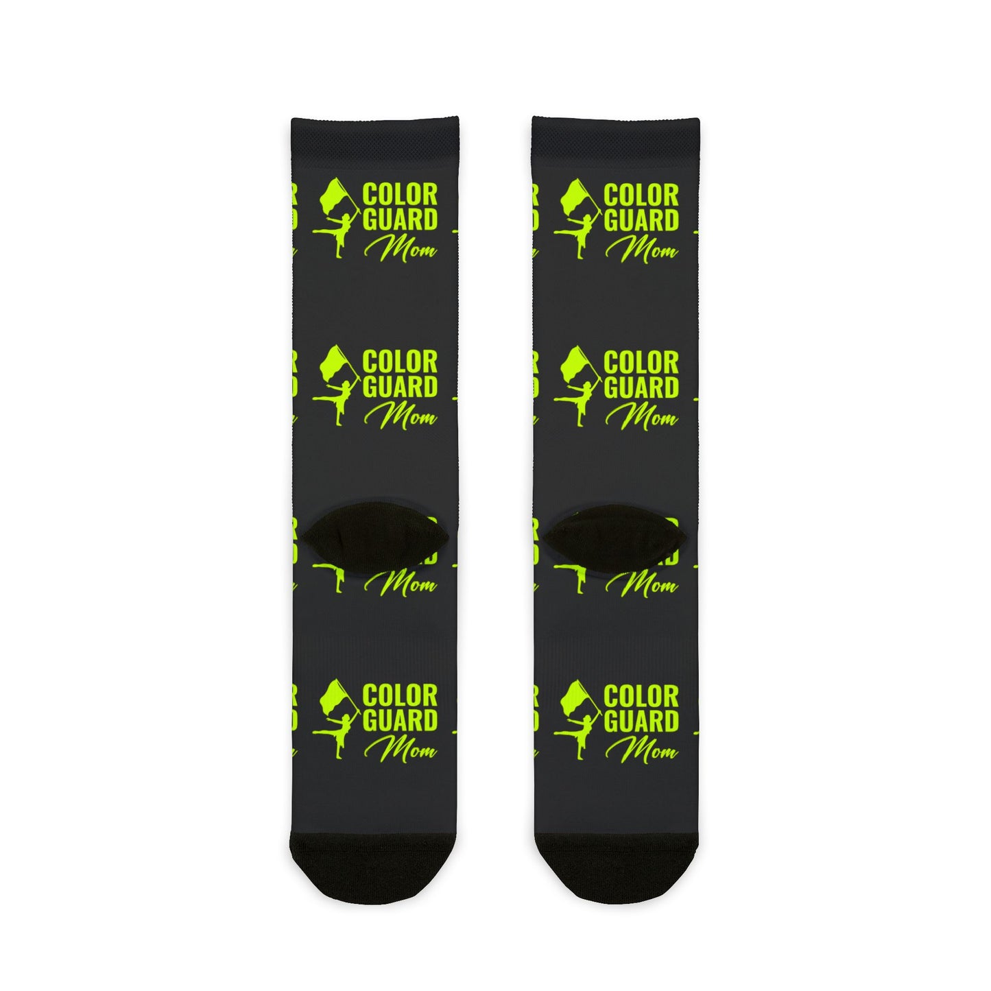 Color Guard Mom Socks – Proud Supporters and Dance Moms