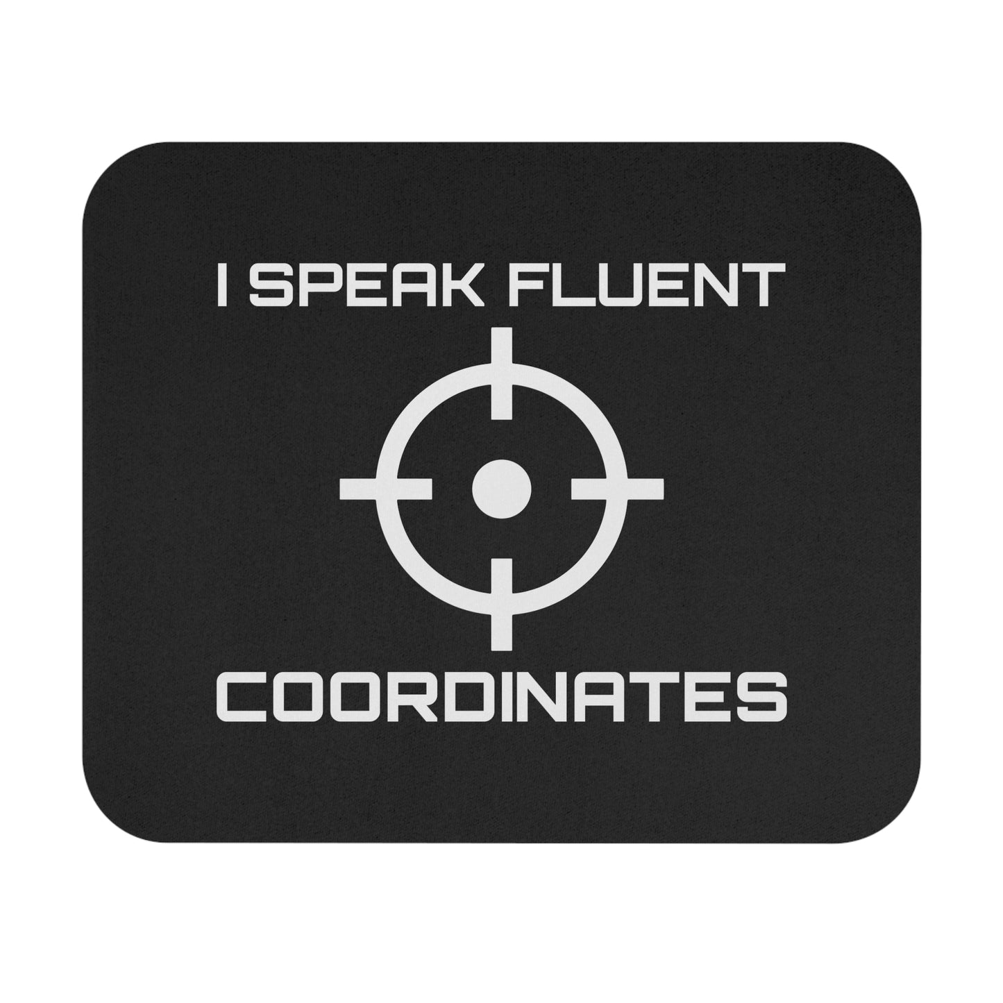 GIS Surveying Engineering Mouse Pad - Coordinates Non-Slip Rubber Base for Geospatial & Mapping Professionals