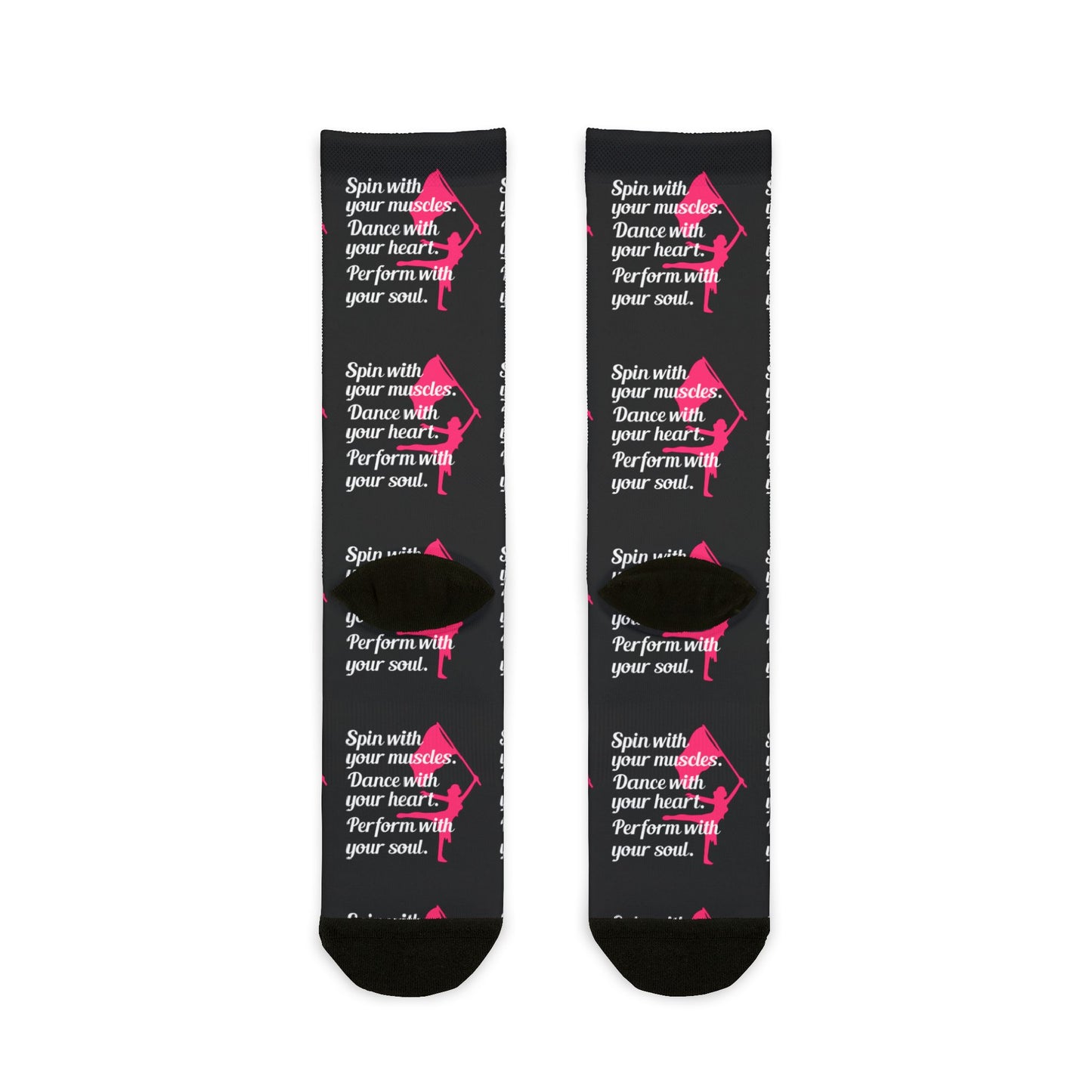 Color Guard Socks Dance Team Cheerleading Gifts