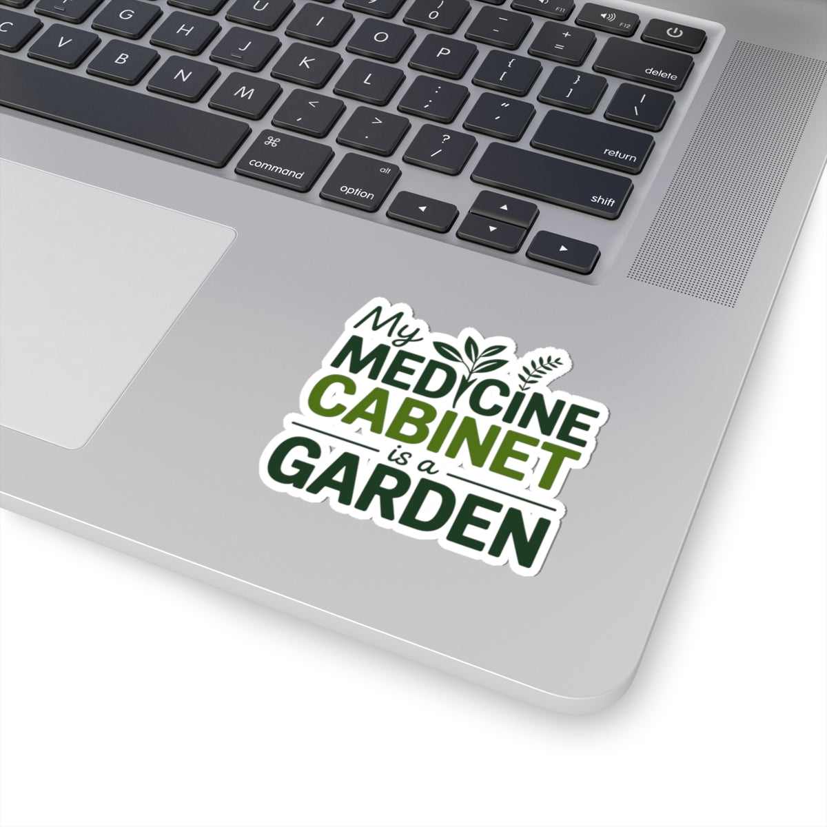 Naturopath Garden Medicine Sticker - Living Pharmacy Vinyl Decal for Naturopaths, Botanical Practitioners