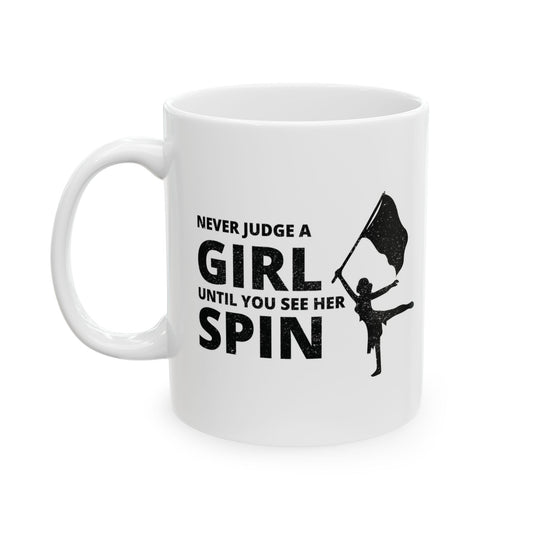 Color Guard Mug | Flag Team Performer Spinning Dance Gift