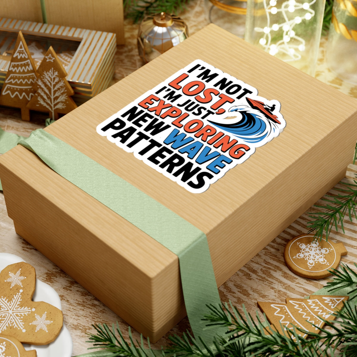 Jet Ski Explorer Sticker - Adventure Seeker Vinyl Decal for PWC Riders & Water Wanderers