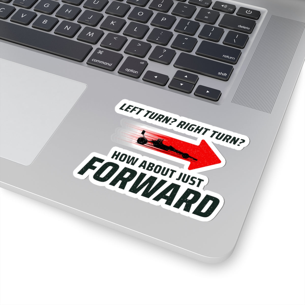 Dragster Drag Racing Sticker Vinyl - Straight Line Speed Decal for Track Dominators