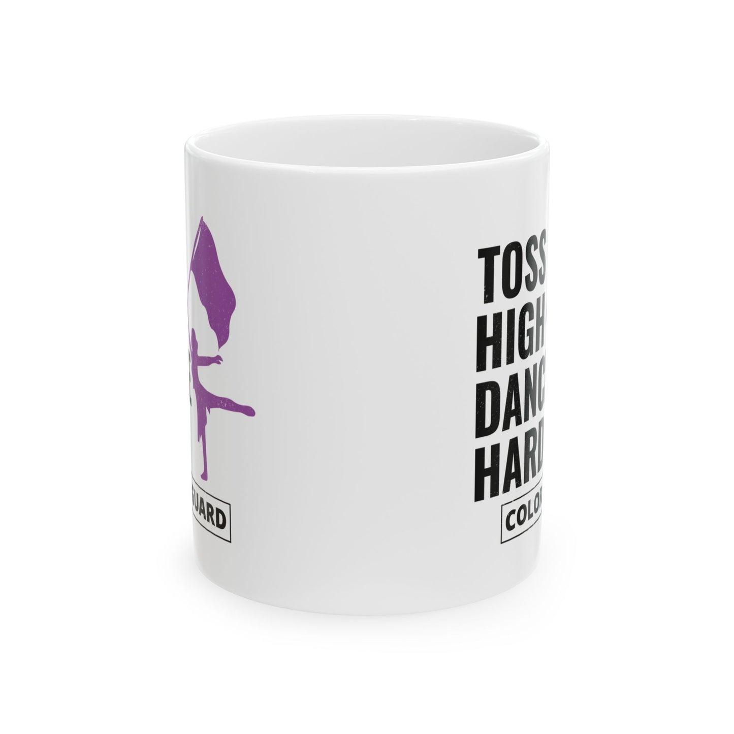 Color Guard Mug - Toss Dance Design for Performers & Enthusiasts