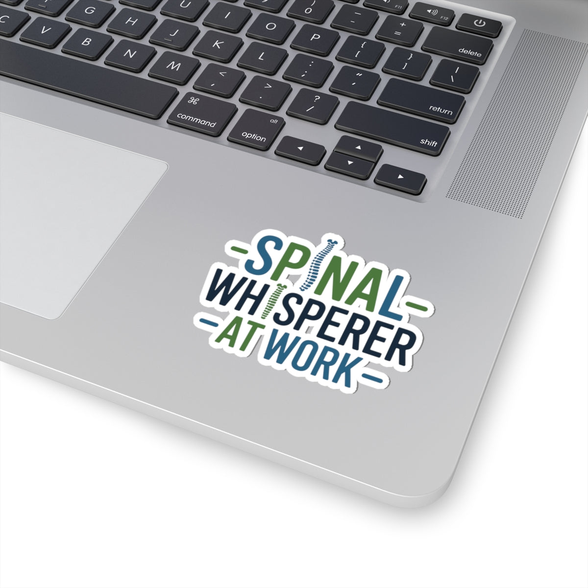Spinal Whisperer Sticker - Funny Chiropractor Vinyl Decal for Chiropractic Students, Back Pain Relief, and Spine Health