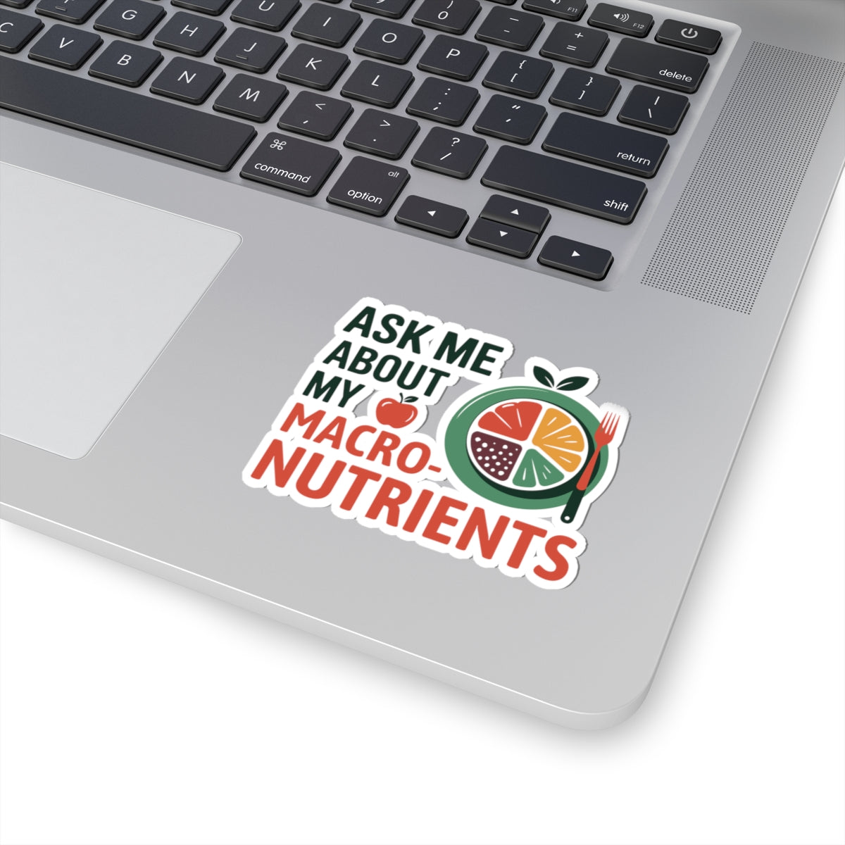 Macro Nutrient Dietitian Sticker - Ask Me Nutrition Vinyl Decal for Registered Dietitians, Nutritionists