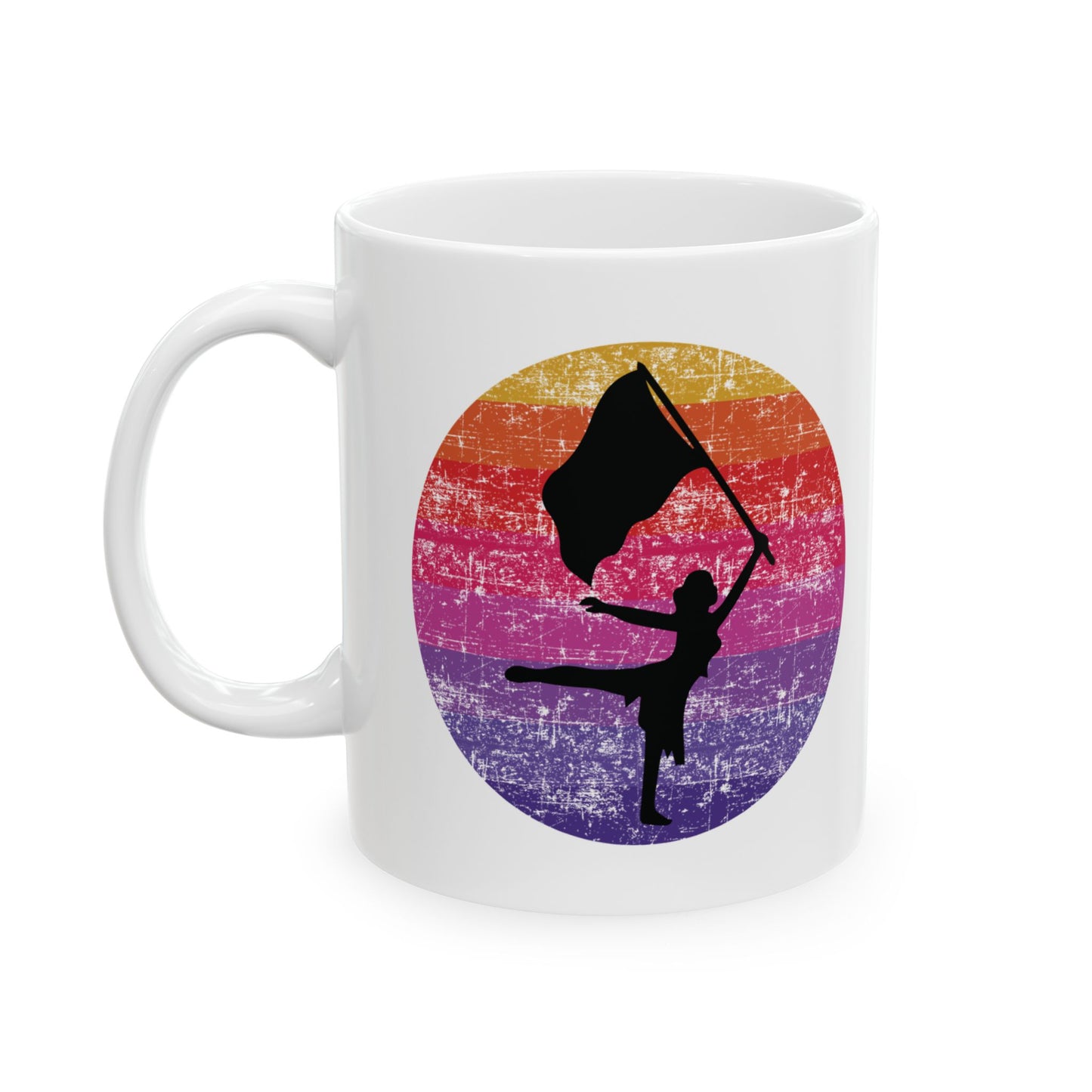 Color Guard Mug - Spin Toss Dance Perform Design for Enthusiasts