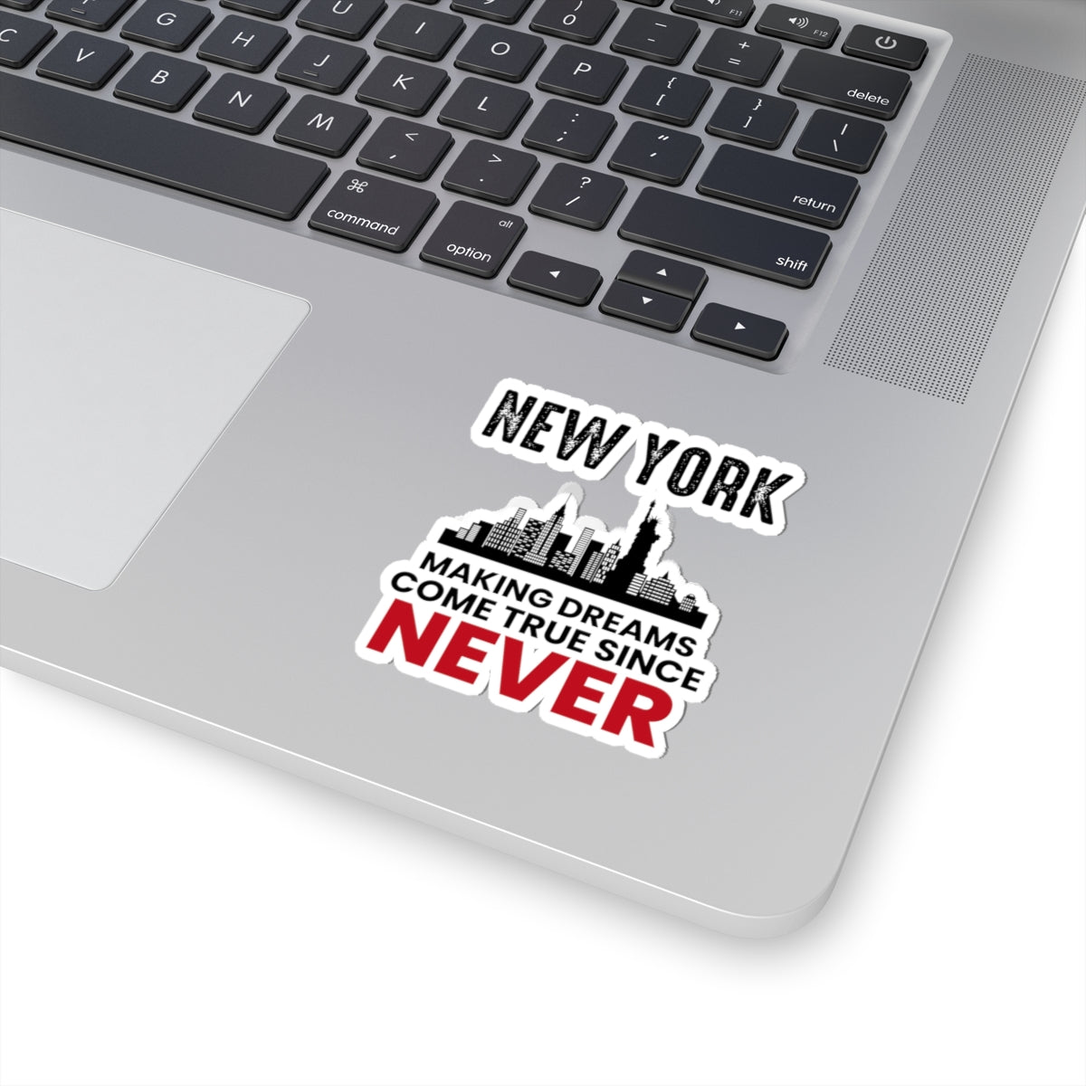 NYC Reality Check Sticker - Brutally Honest City Sarcasm Vinyl Decal for Urban Survivors