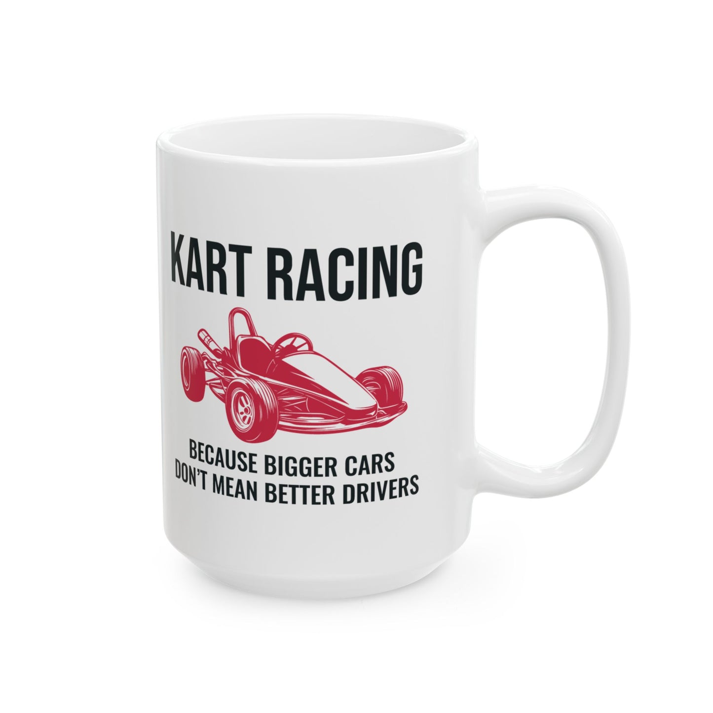Go Kart Racing Mug For Speed Enthusiasts Karting Fans Driver Gift