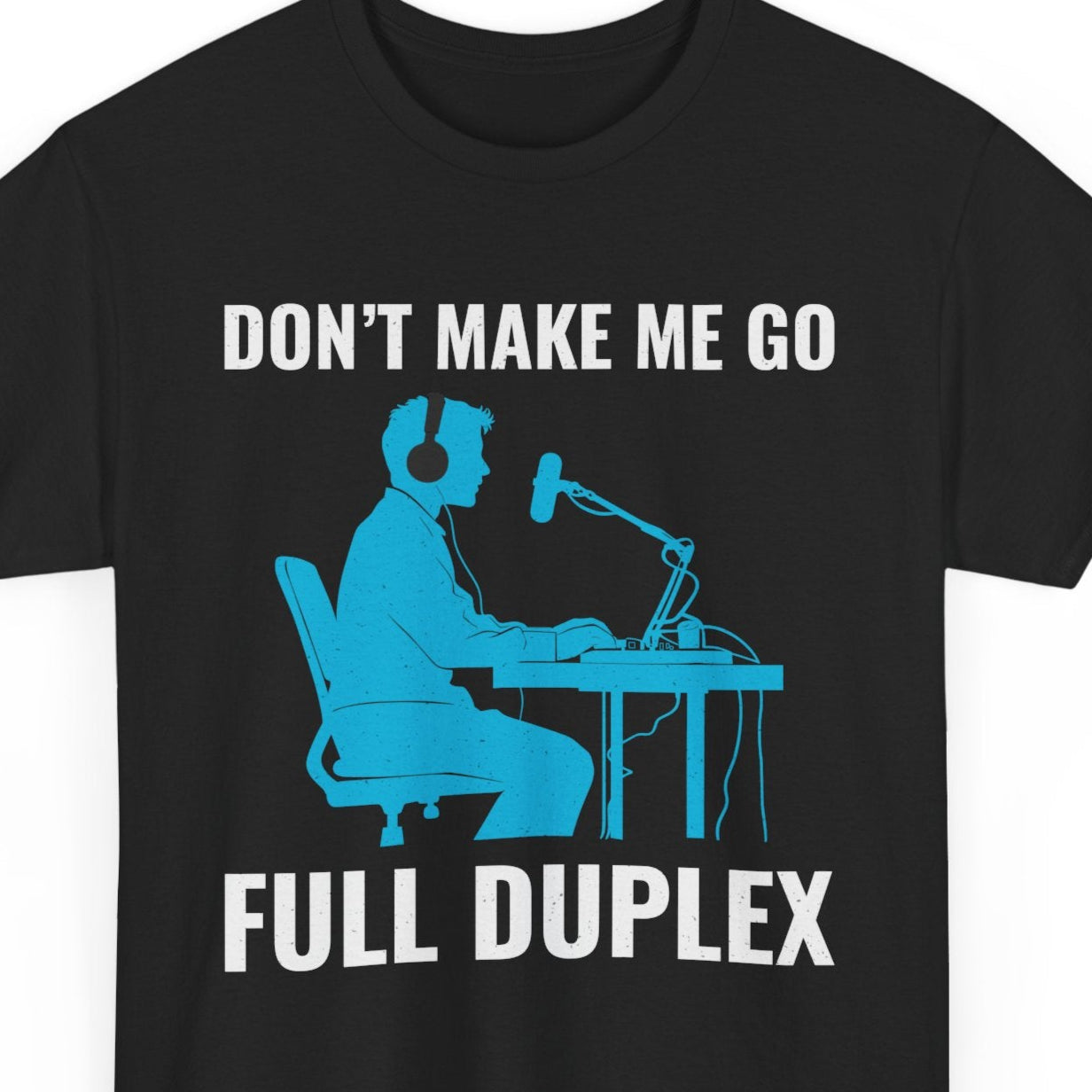 "Amateur Ham Radio Operator T-Shirt - Full Duplex Tech for RF Engineers & Radio Hobbyists"