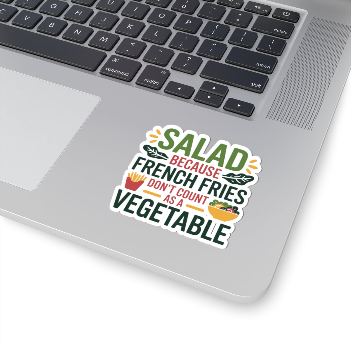 Funny Dietitian Sticker - Salad Vegetable Vinyl Decal for Registered Dietitians, Nutritionists