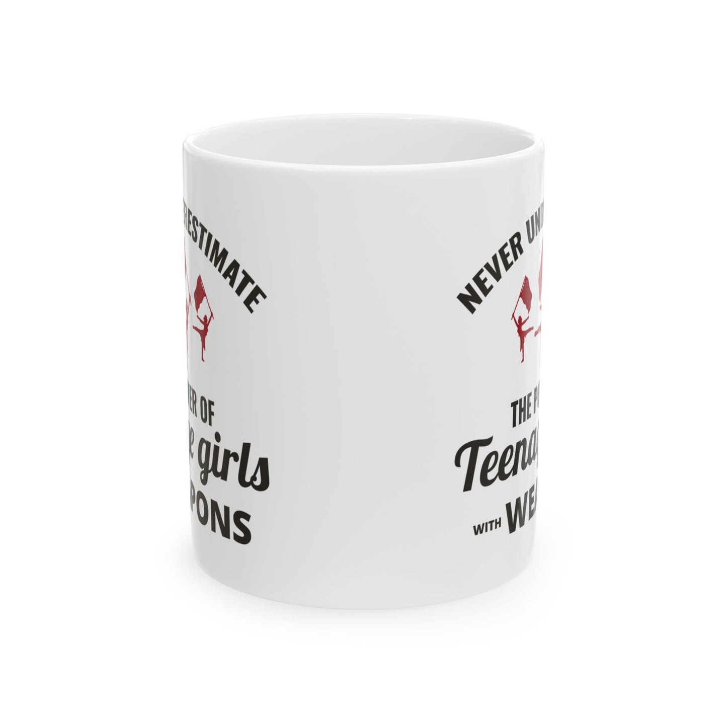 Color Guard Mug - Teenage Girls Power Design for Enthusiasts