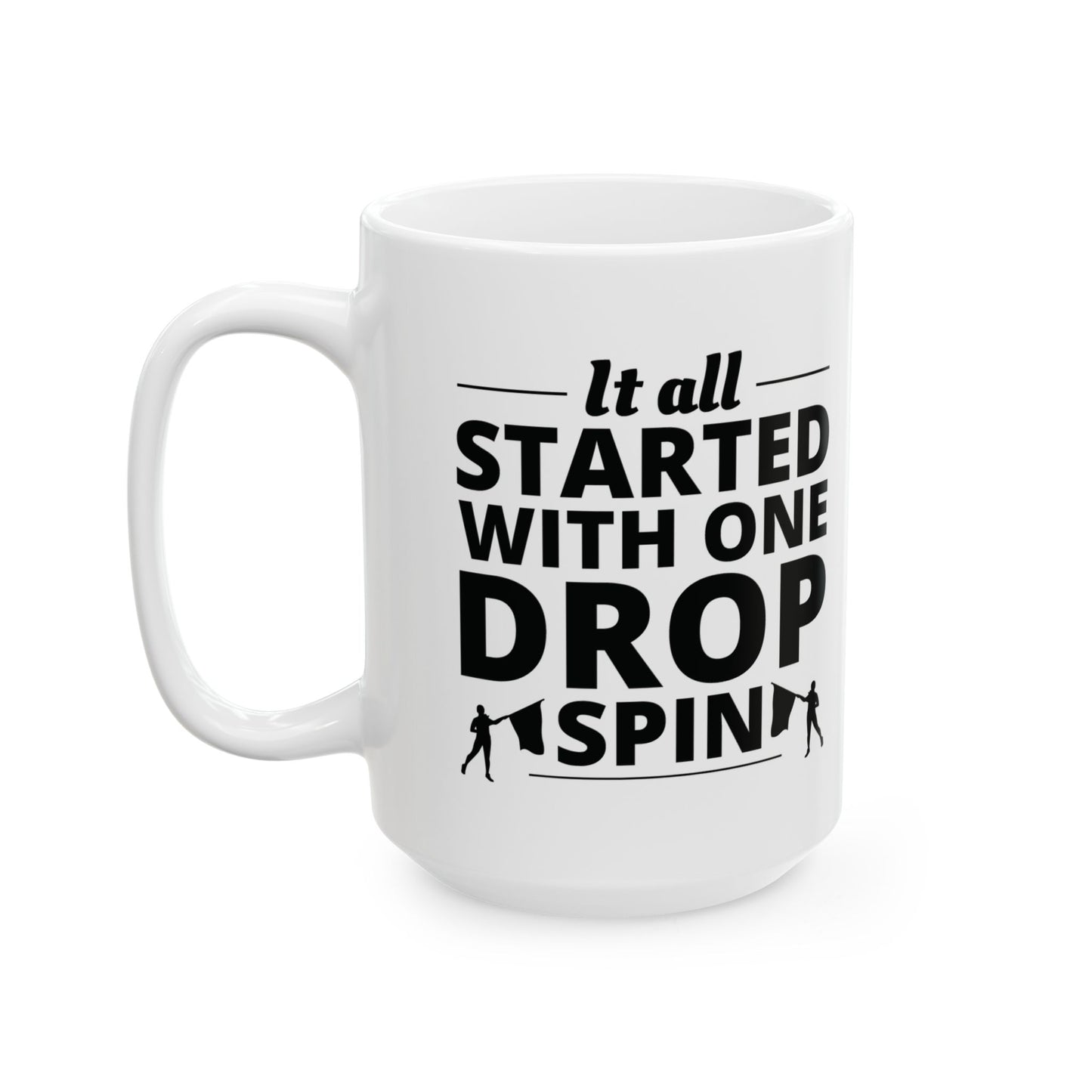 Color Guard Mug | Flag Drop Spin Team Performance Gift