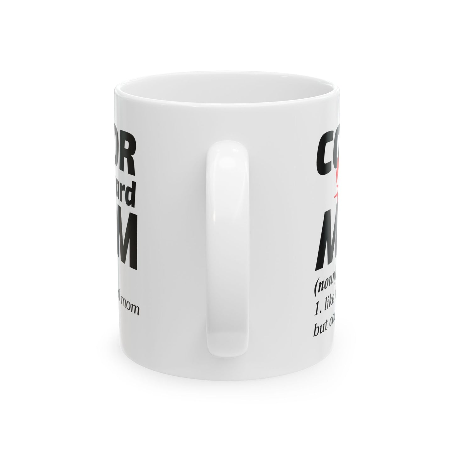 Color Guard Mom Mug | Marching Band Parent Performance Gift Coach Dancing