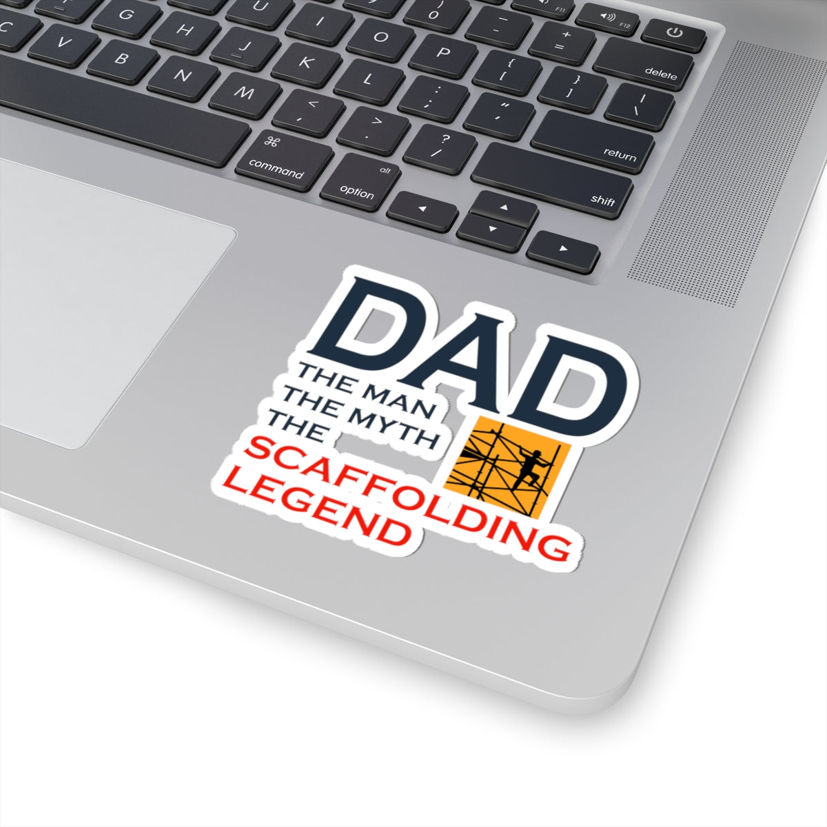 Scaffolding Legend Dad Sticker - Builder Pride Vinyl Decal for Construction Dads & Trade Veterans