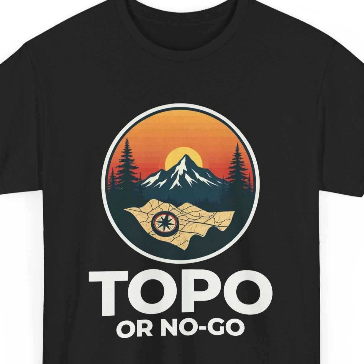 Adventure Cartography T-Shirt - GIS Mapping Enthusiast Tee for Outdoor Explorers & Geographers