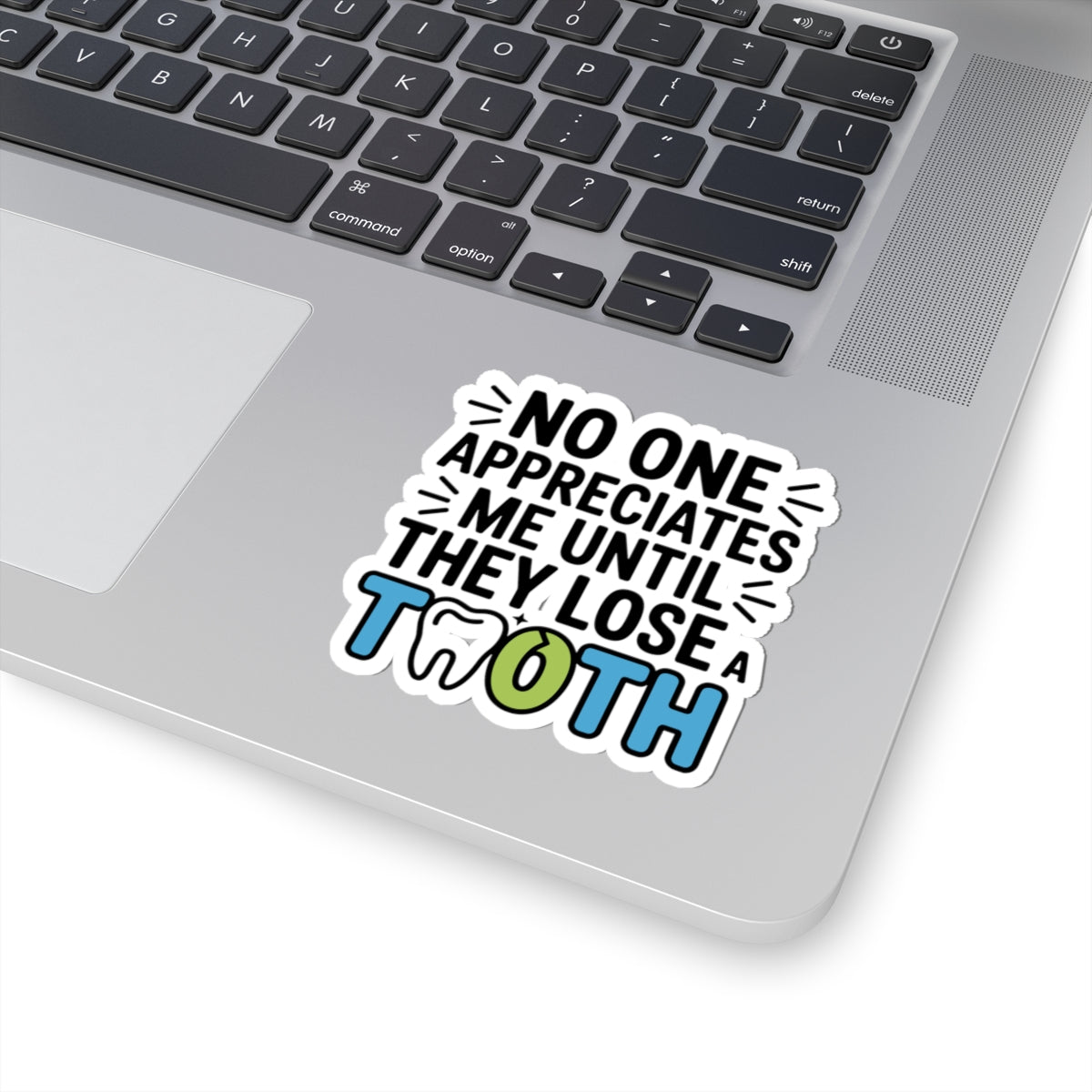 Prosthetic Pride Sticker - Dental Lab Humor Vinyl Decal for Denture & Partial Technicians