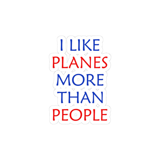 RC Plane Lover Sticker - Aviation Enthusiast Vinyl Decal for Remote Control Pilots & Hobbyists