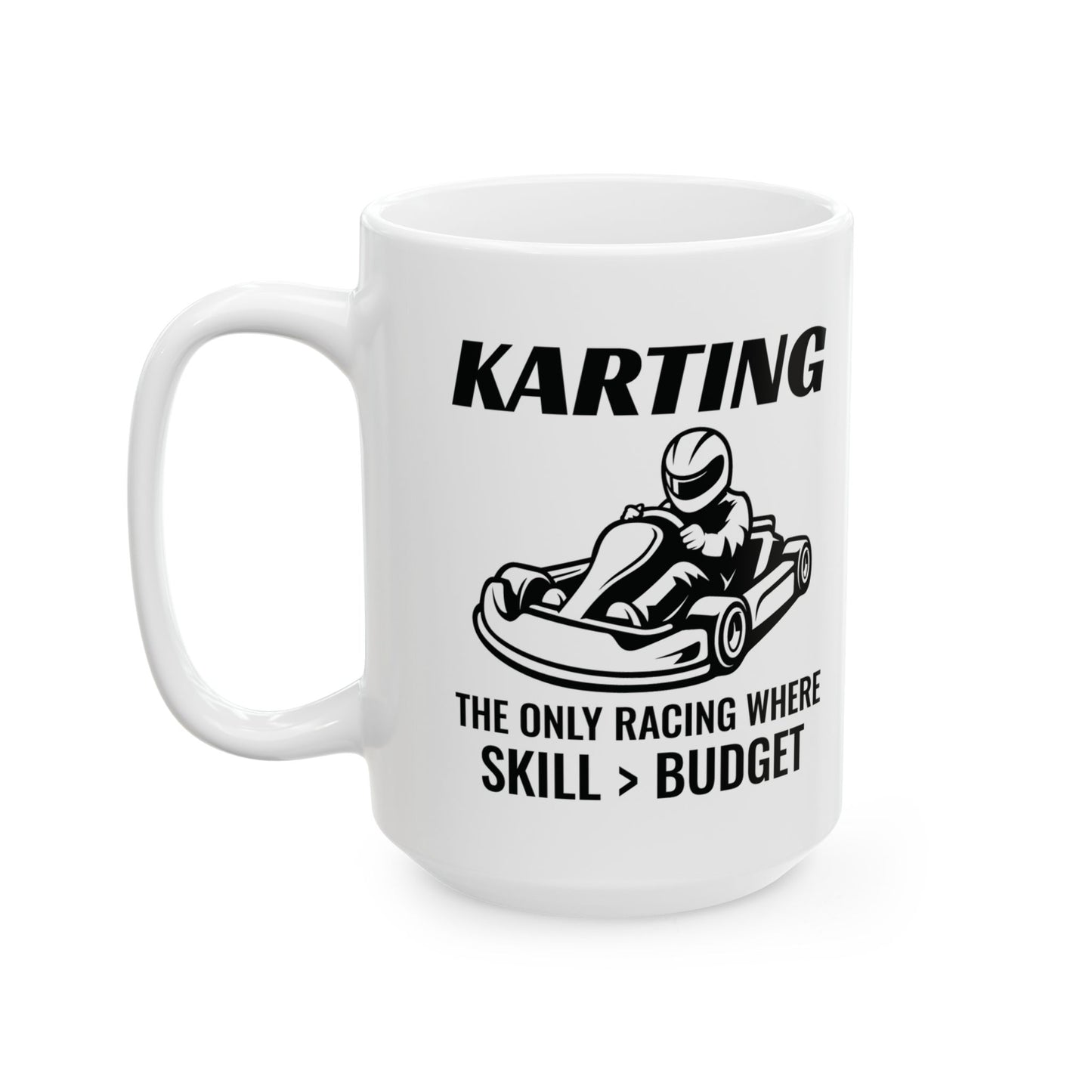 Go Kart Racing Mug - For Skillful Racers & Karting Fans