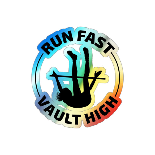 Pole Vaulter Sticker – Sprint Jump Soar High Performance Decal