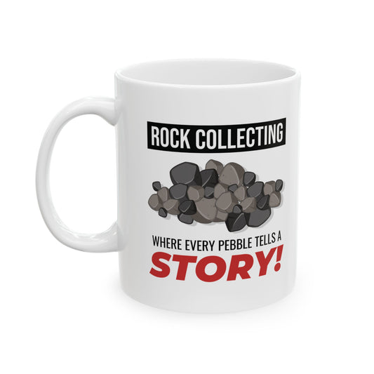 Geologist Mug for Rock Lovers - Pebble Stories