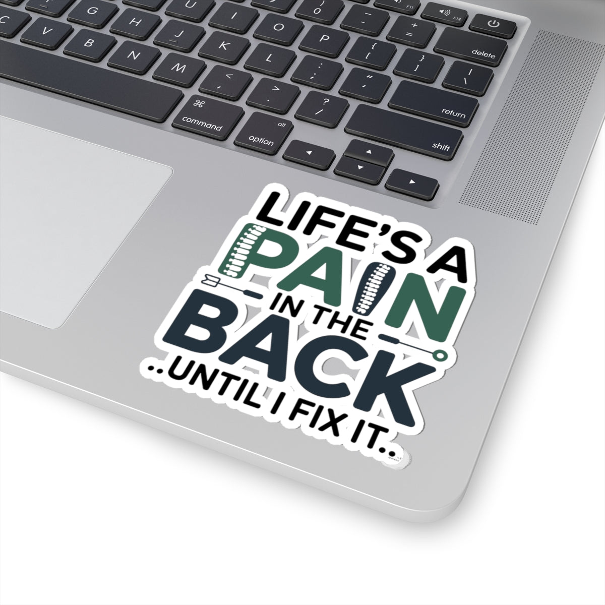 Funny Chiropractor Sticker - Chiropractic Humor Vinyl Decal for Chiropractors, Patients, and Chiropractor Offices