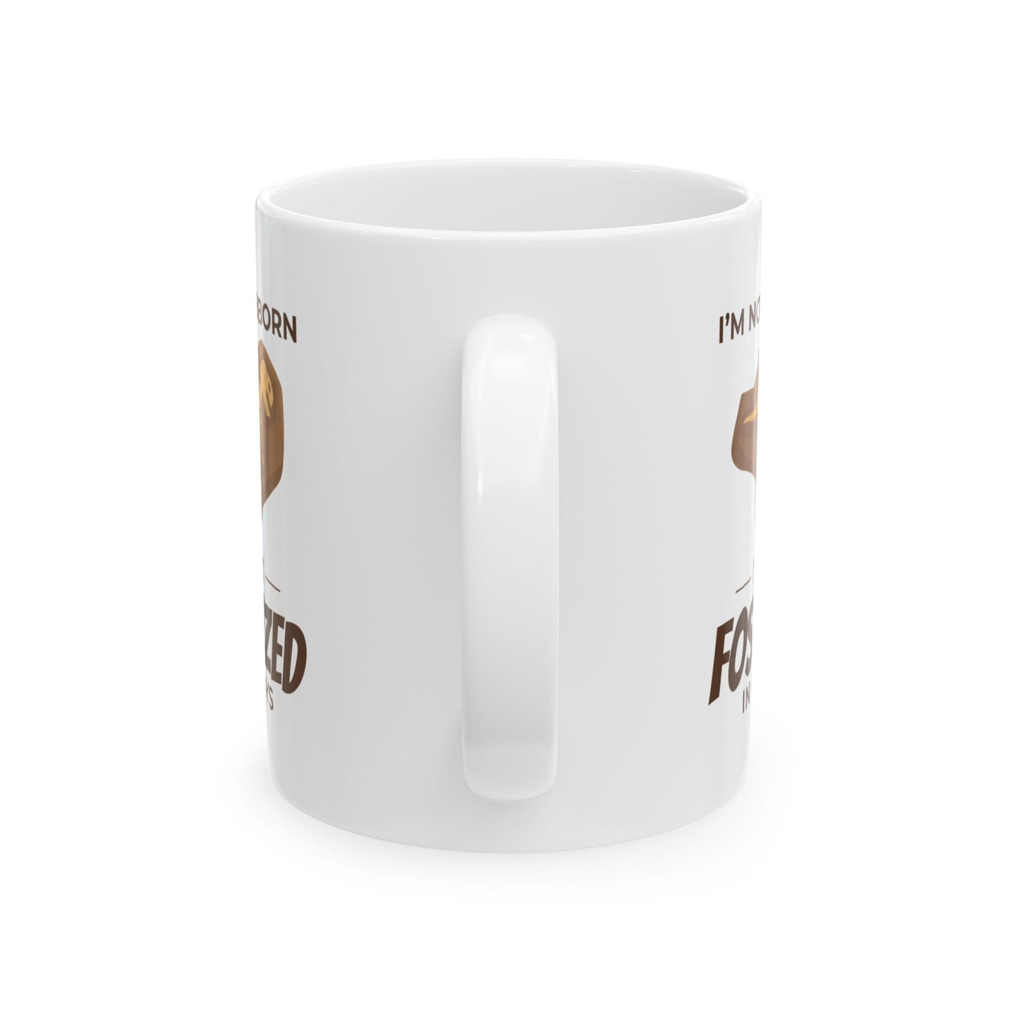 Dinosaur Fossil Mug T-Rex Humor for Paleontology Lovers