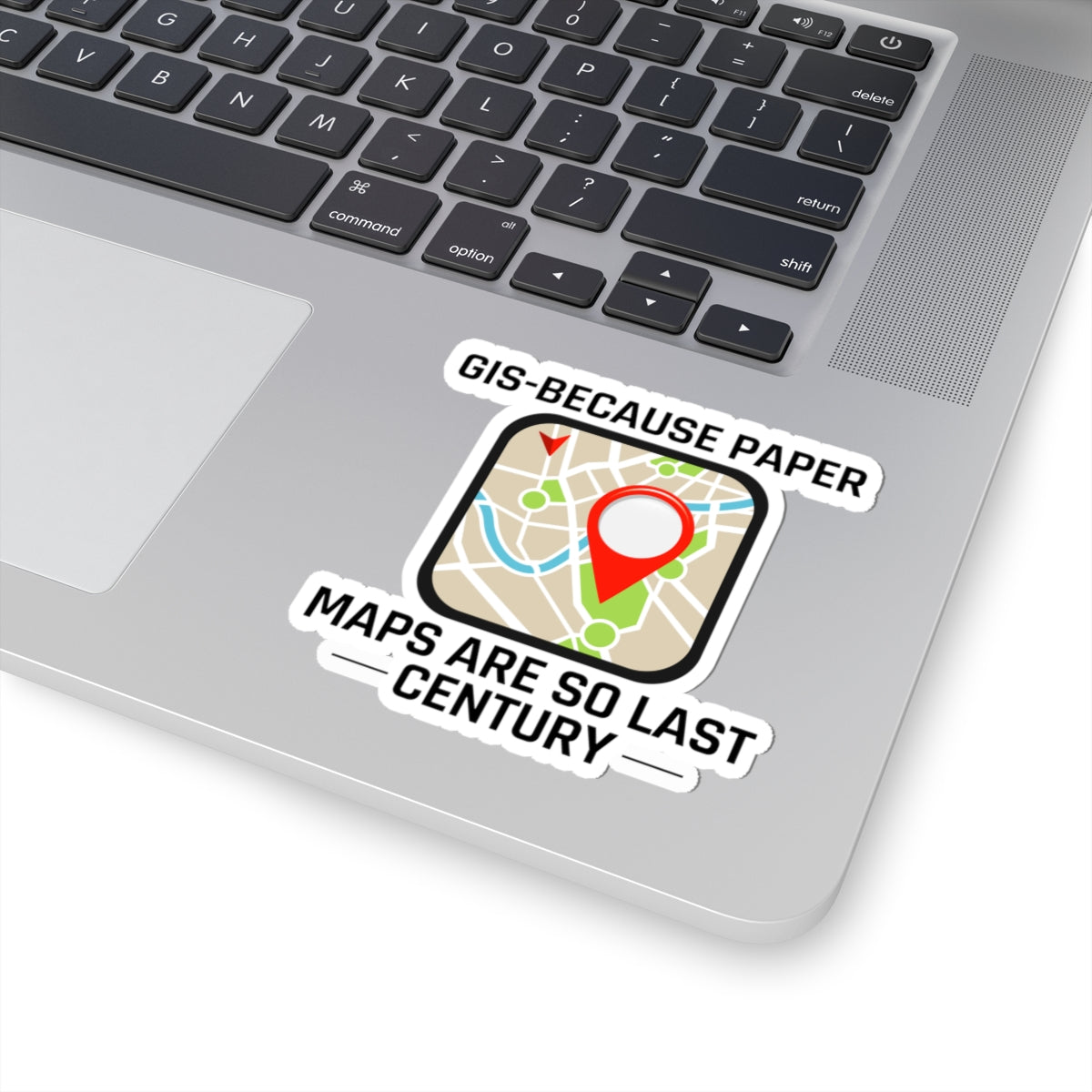 Digital Mapping Sticker - GIS Revolution Vinyl Decal for Geospatial Professionals