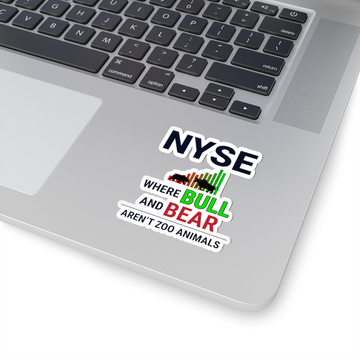 Stock Market New York Sticker - NYSE Wall Street Vinyl Decal for Traders and Finance Professionals